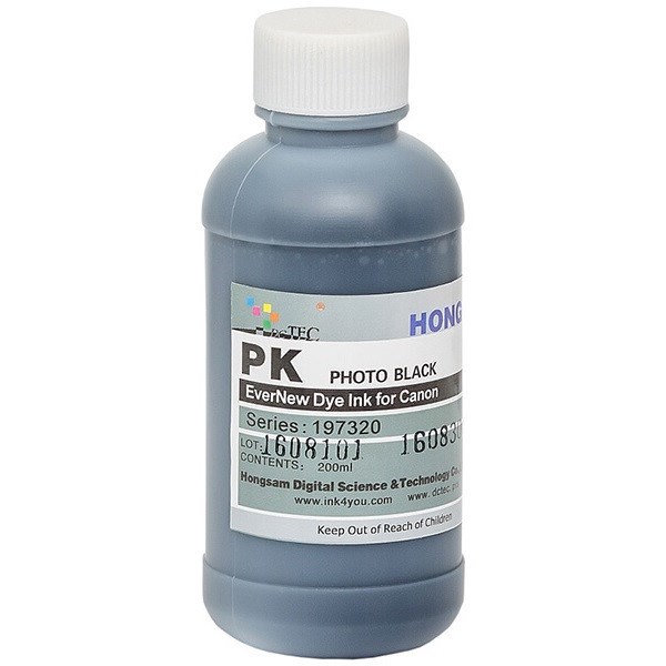 Чернила DCTec Photo Black (PK) для Canon iPF600/700 (200 ml) 197320-PK-200 - фото 4525