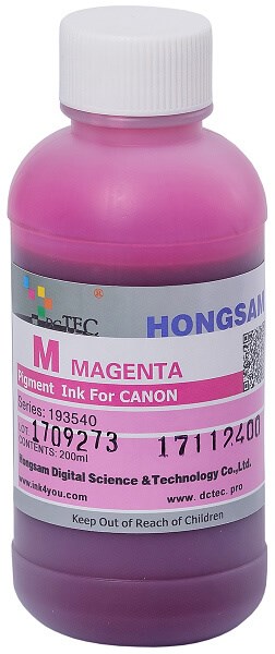 Чернила DCTec (M) Magenta для Canon TM 200/300 (200 ml) 193540-M-200 - фото 4534