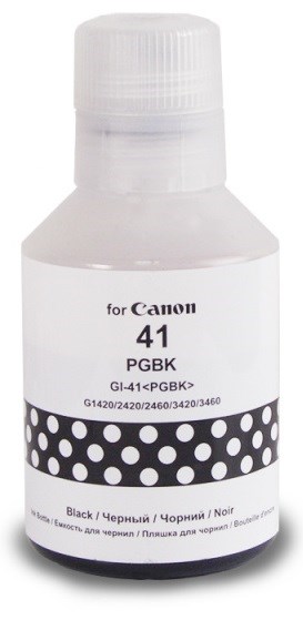 Чернила Canon GI-41 (BK) Black, Pigment, Revcol (135 мл) 6506 - фото 4711