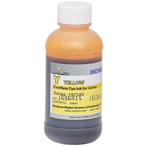 Чернила DCTec (Y) Yellow для Canon iPF600/700  (200 ml) 197320-Y-200