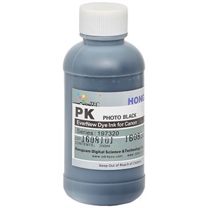 Чернила DCTec Photo Black (PK) для Canon iPF600/700 (200 ml) 197320-PK-200