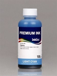 Чернила InkTec для Epson цвет Light Cyan (LC) серия 0010 водные (100 мл ) E0010-100MLC