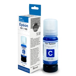Чернила Revcol для Epson 101/103 цвет Cyan (C)  Key Lock водные (70 мл ) 6435